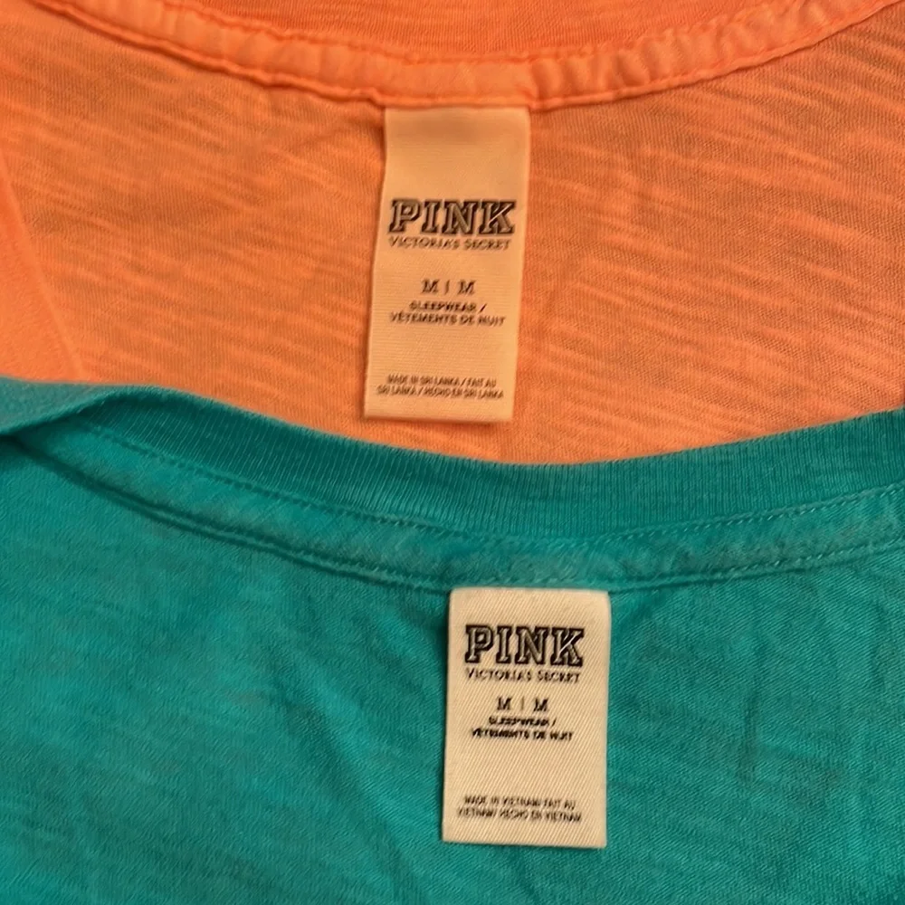 5 PINK Tee Shirts 1 long Sleeve 4 short - Picture 2 of 3